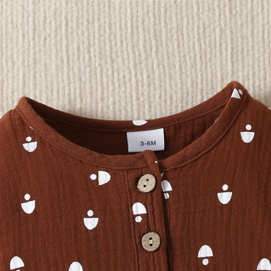 Baby Cotton & Linen Jumpsuit