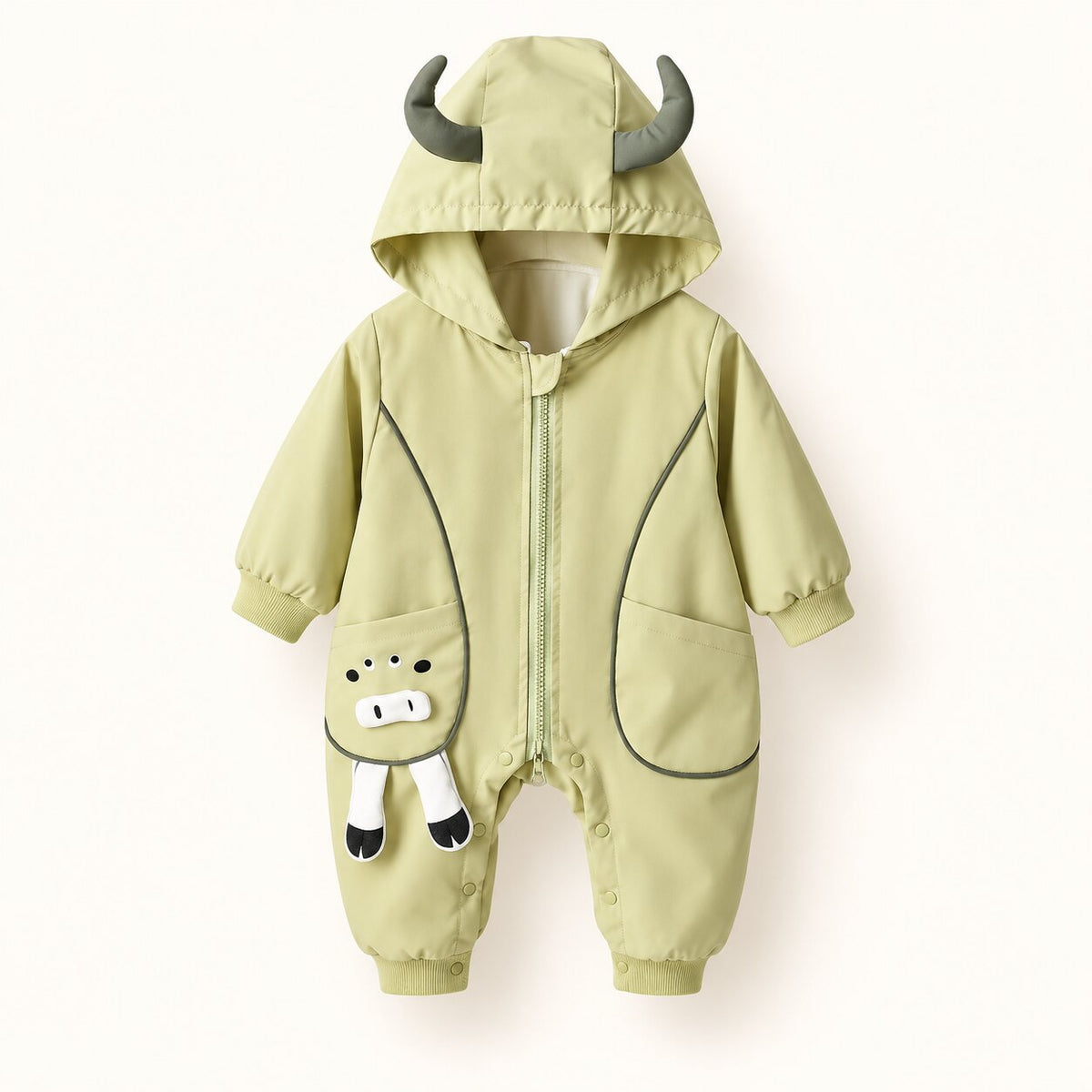 Baby Hooded Outdoor Romper