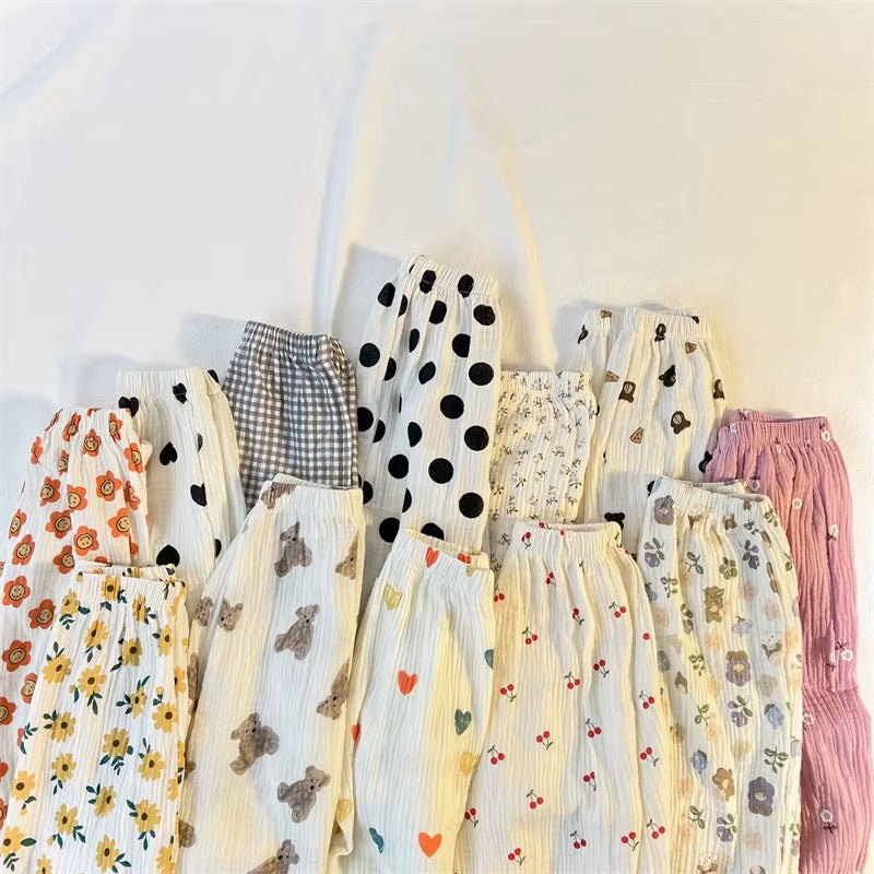 Kids Cotton Anti-Mosquito Summer Trousers