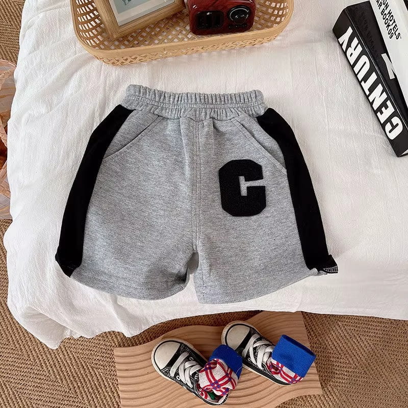 Kids Varsity Polo Shorts Set