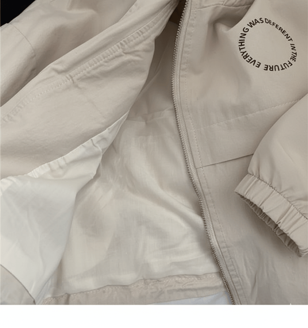 Kids’ “Hey” Anorak Jacket – Unisex Hooded Windbreaker
