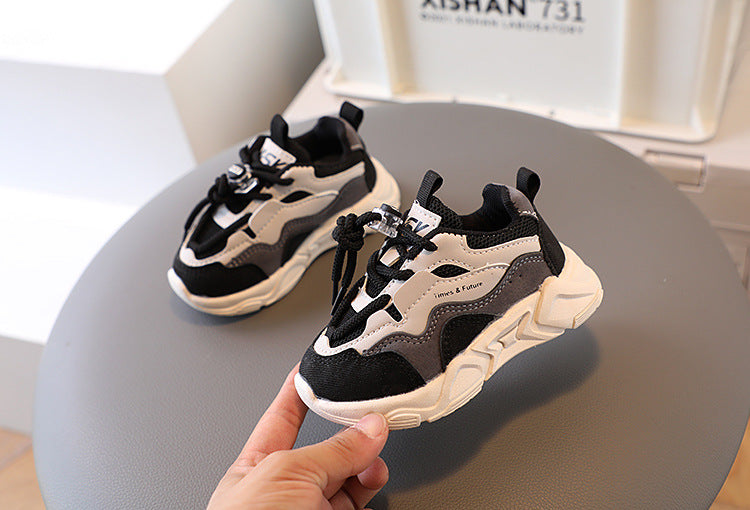 Kids’ Sports Sneakers – Lightweight Non-Slip Running Shoes