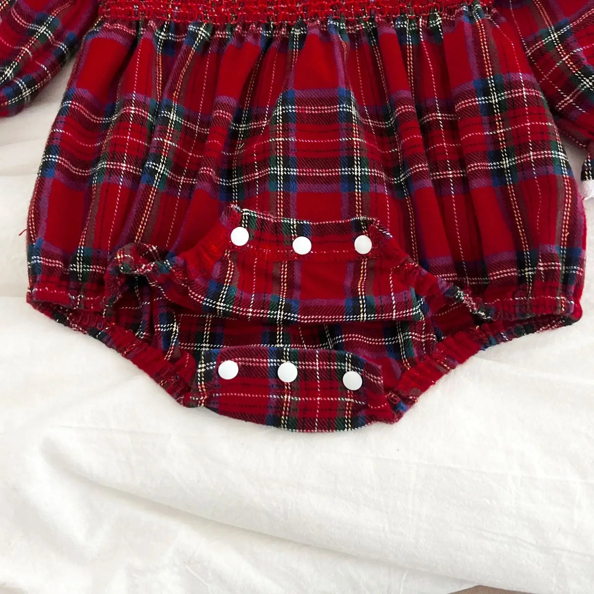 Baby Long-Sleeve Peter Pan Collar Romper