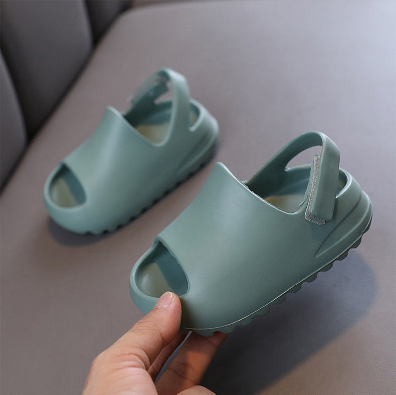 Kids' Summer Slide Sandals – Lightweight Non-Slip Beach Slides