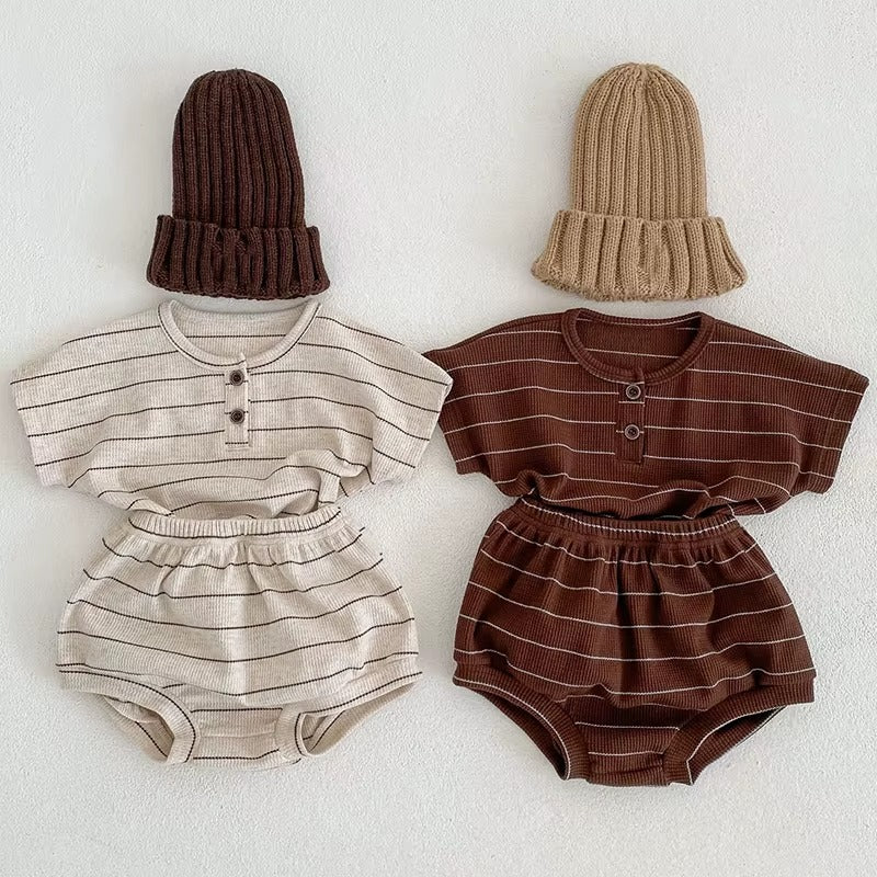 Baby Ribbed Summer Set