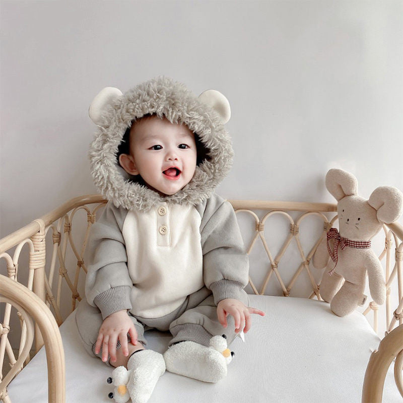 Adorable Baby Lion Jumpsuit