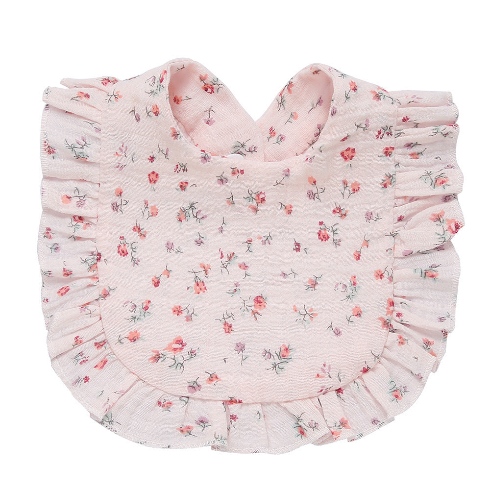 Baby Cotton Lace Bib