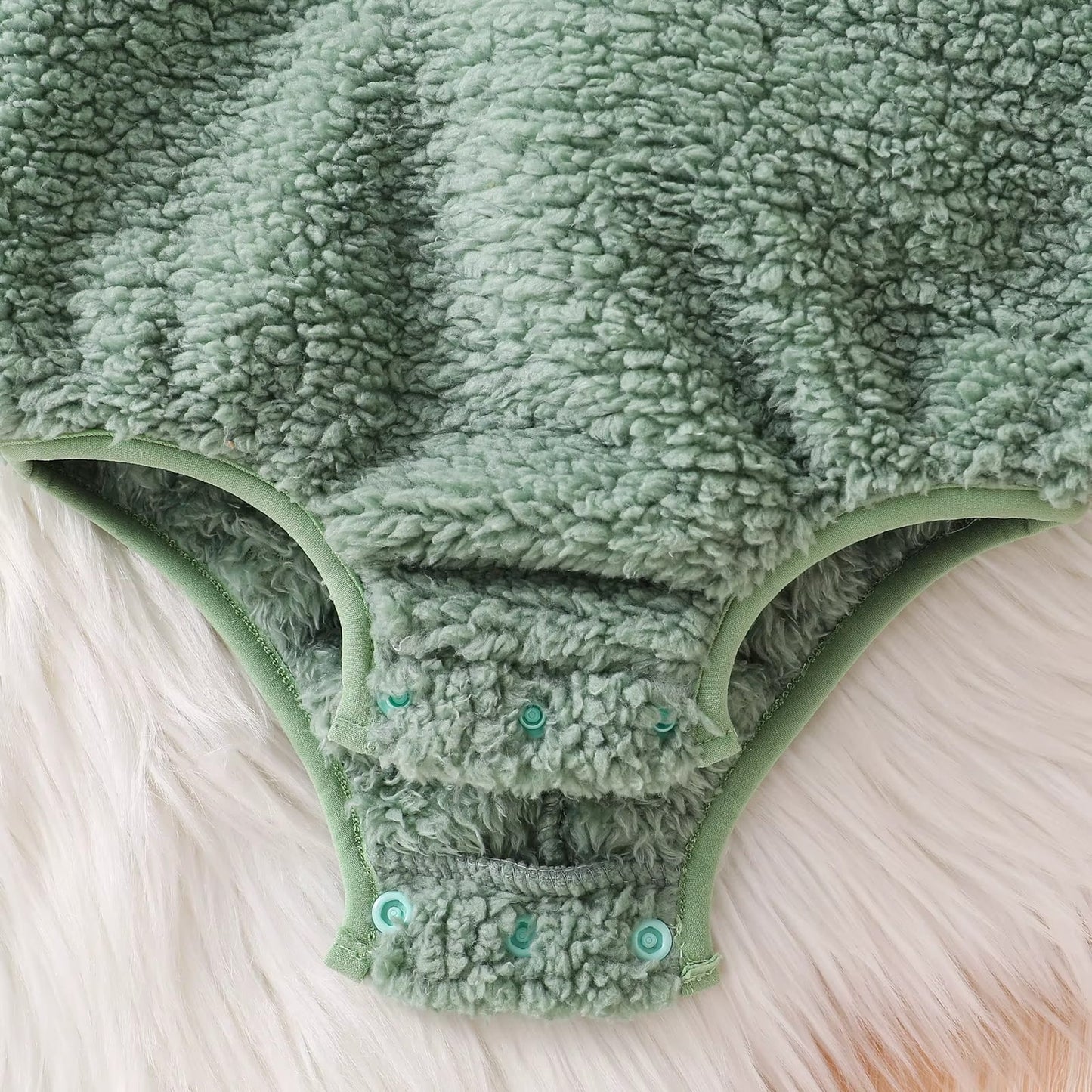 Baby Plush Dinosaur Romper