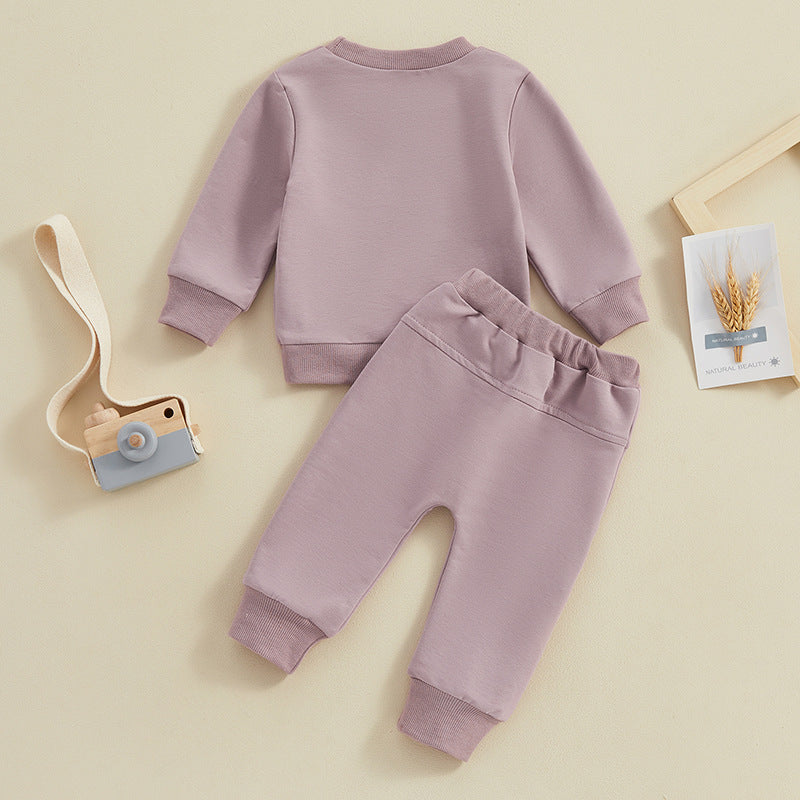 “Auntie’s Little Bestie” Two-Piece Shirt & Pants Set