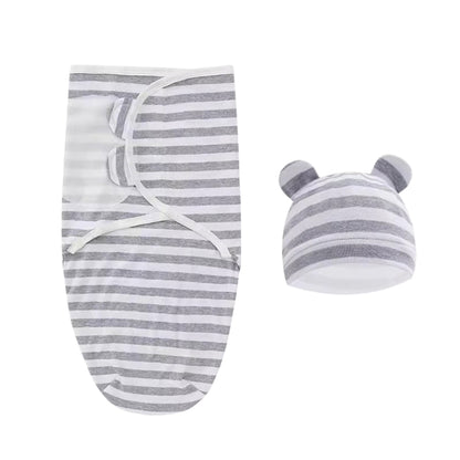 Baby Organic Swaddle Blanket/ Baby Wrap Set