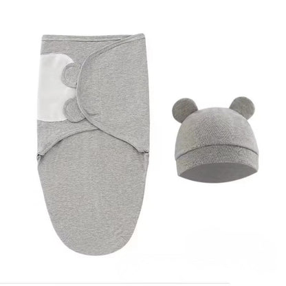 Baby Organic Swaddle Blanket/ Baby Wrap Set