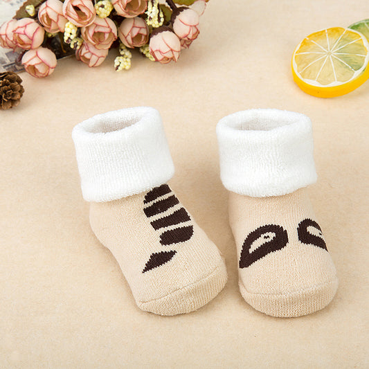 Baby Terry Socks –  with Fold-Over Cuffs