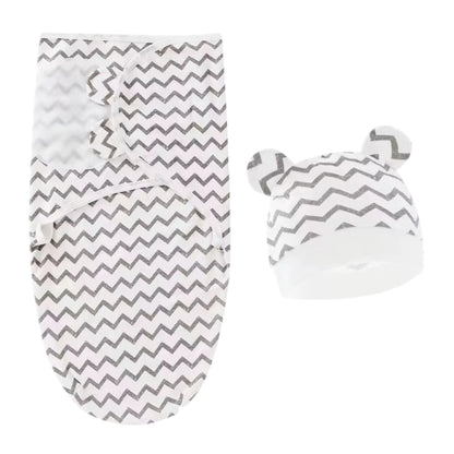 Baby Organic Swaddle Blanket/ Baby Wrap Set