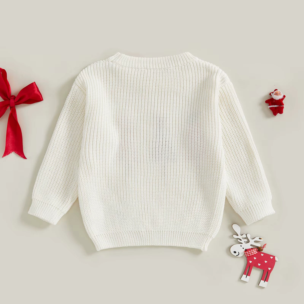 Baby & Toddler Girls Tree Knit Pullover Sweater