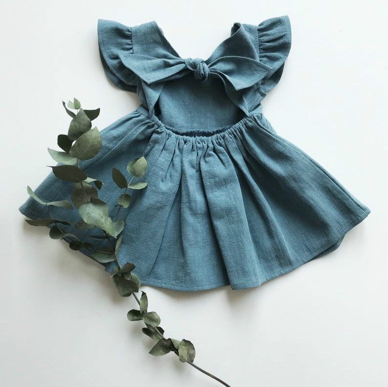 Girls' Princess Casual Summer Dress