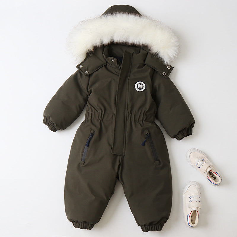 Kids’ Winter Insulated Snowsuit