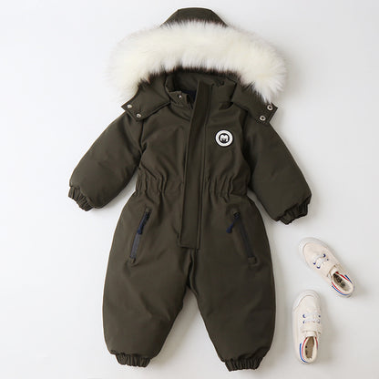 Kids’ Winter Insulated Snowsuit