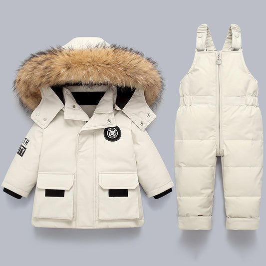 Kids' 2-Piece Winter Snowsuit - Jacket & Overall