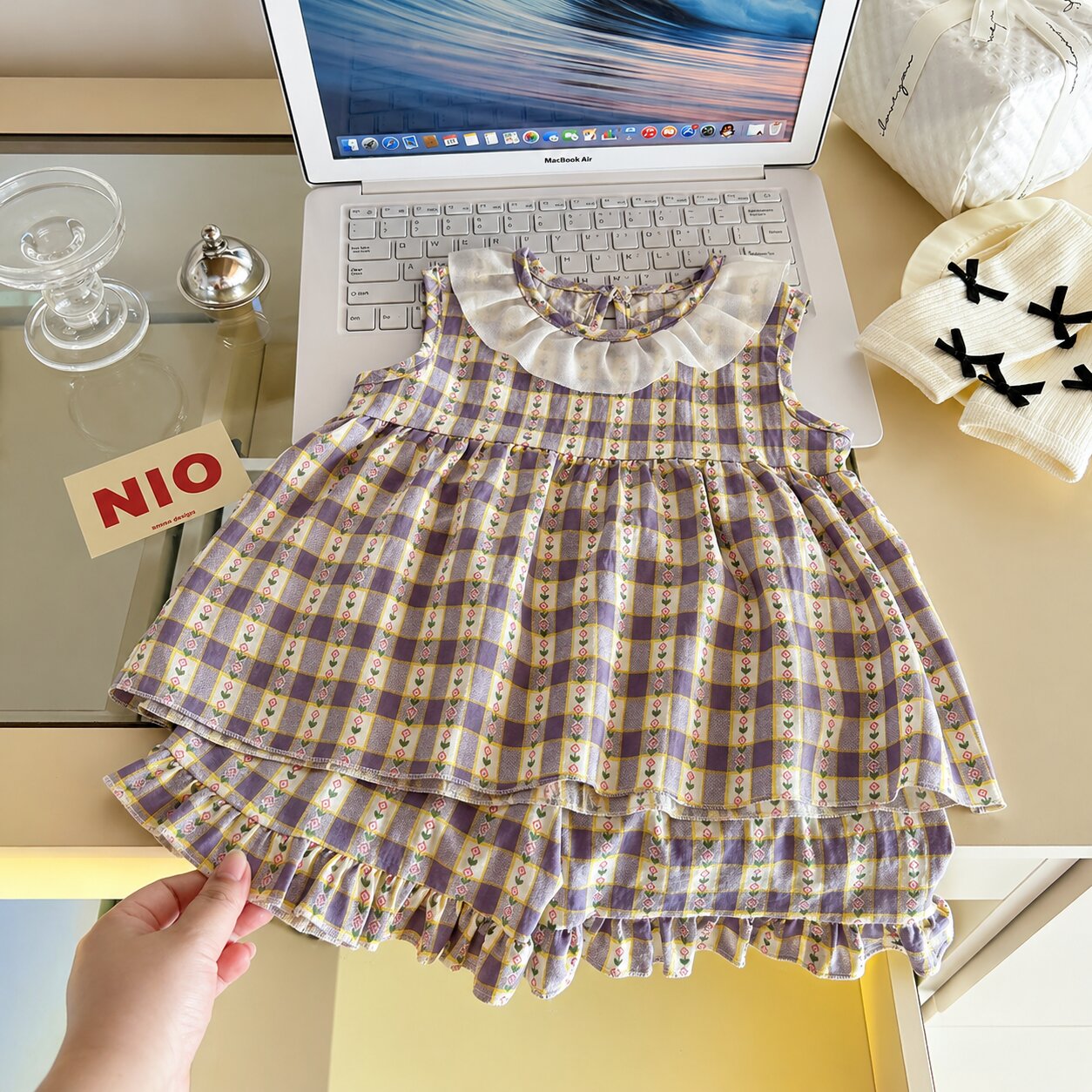 Baby Girl Ruffle Summer Dress Set