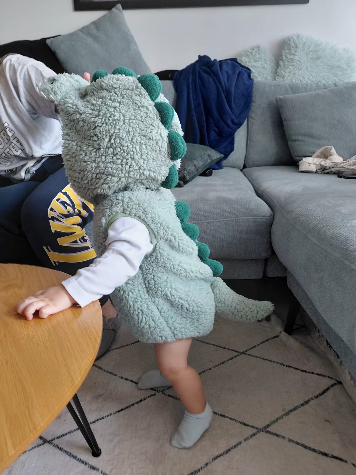 Baby Plush Dinosaur Romper