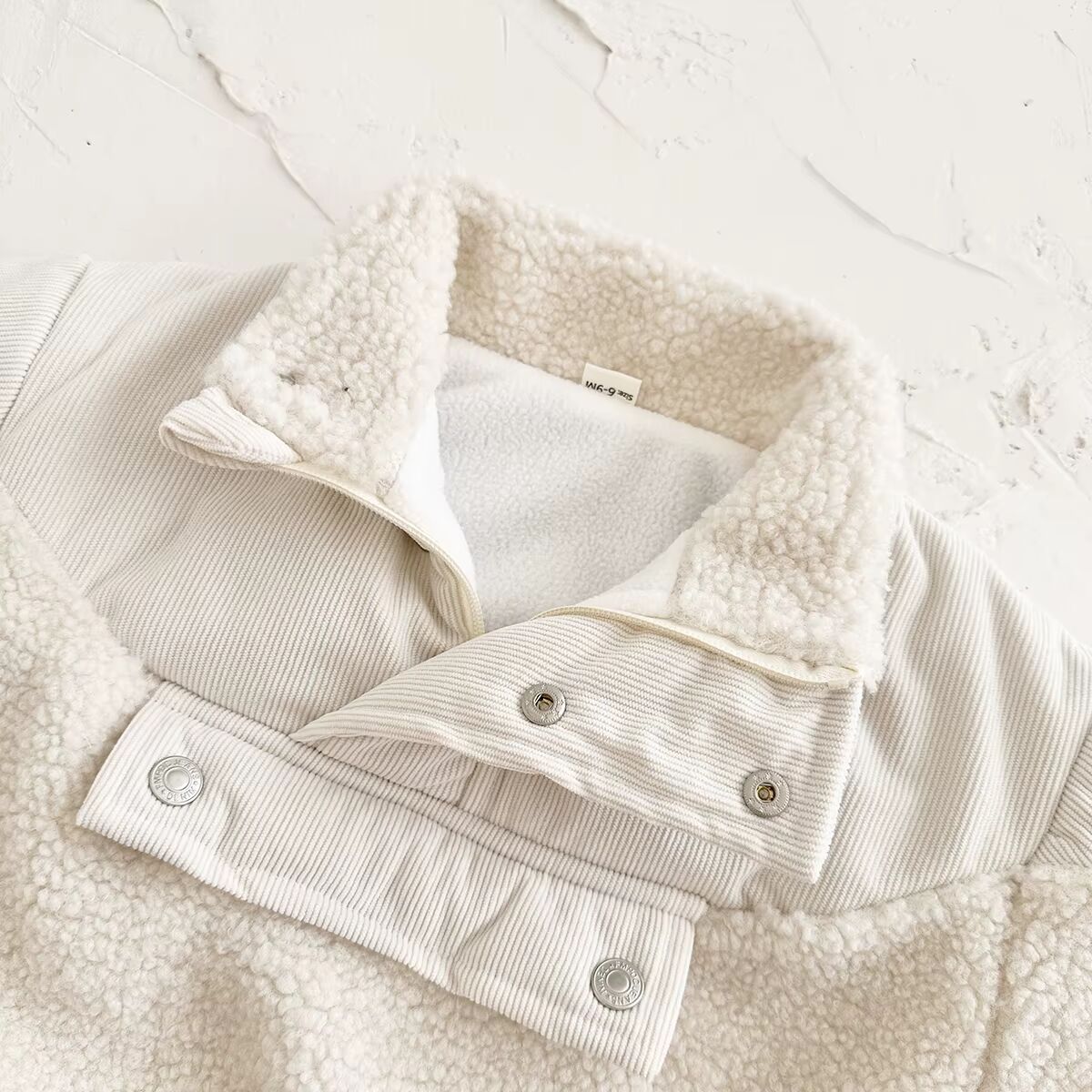 Baby & Toddler Teddy Fleece Pullover Jacket