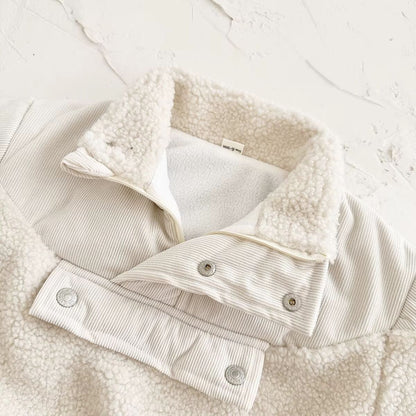 Baby & Toddler Teddy Fleece Pullover Jacket