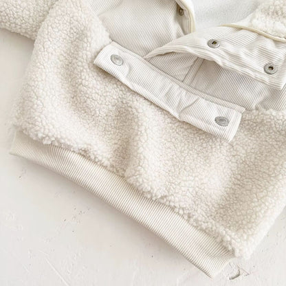 Baby & Toddler Teddy Fleece Pullover Jacket