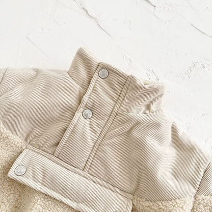 Baby & Toddler Teddy Fleece Pullover Jacket