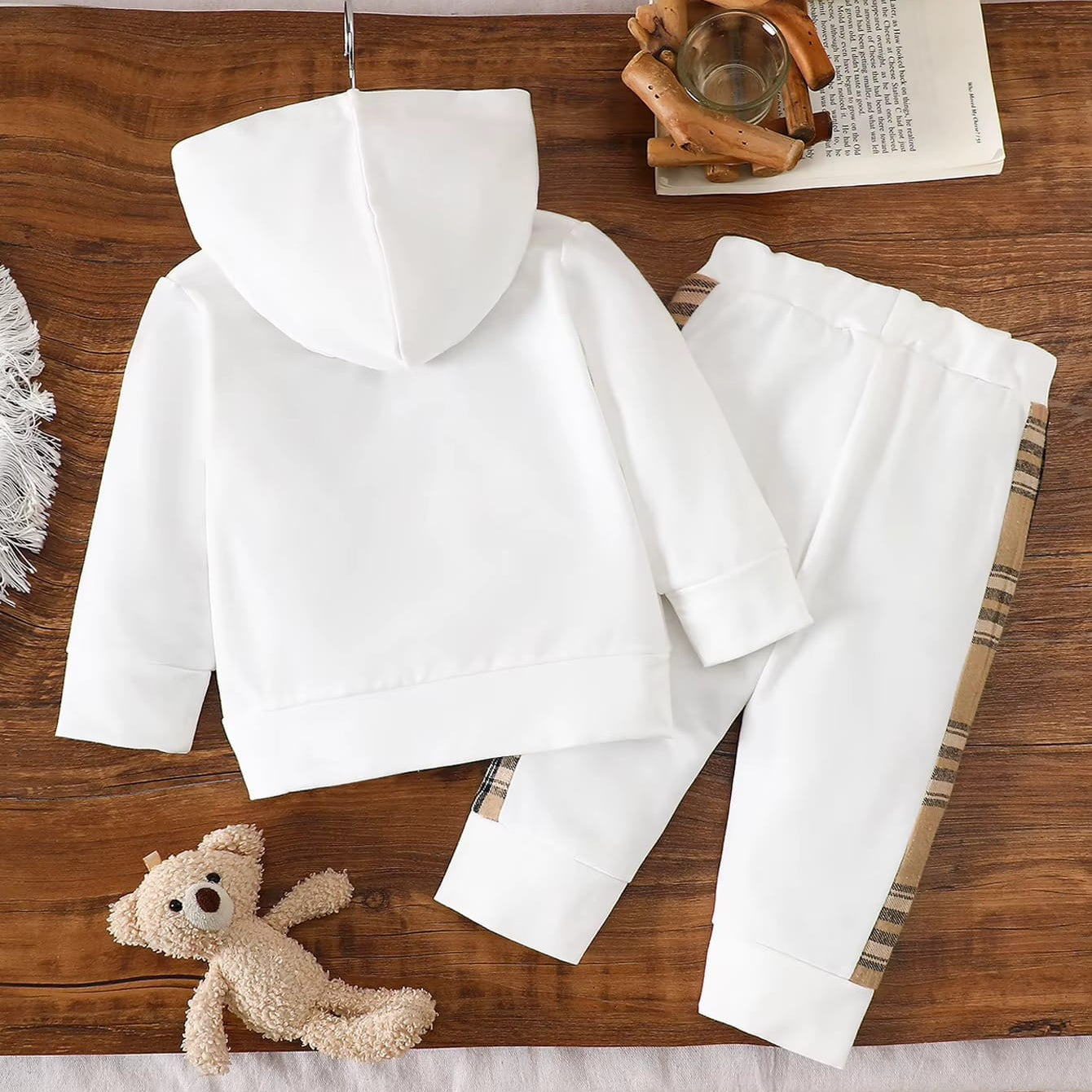 Baby Bear Hoodie Set – Soft 2-Piece Outfit