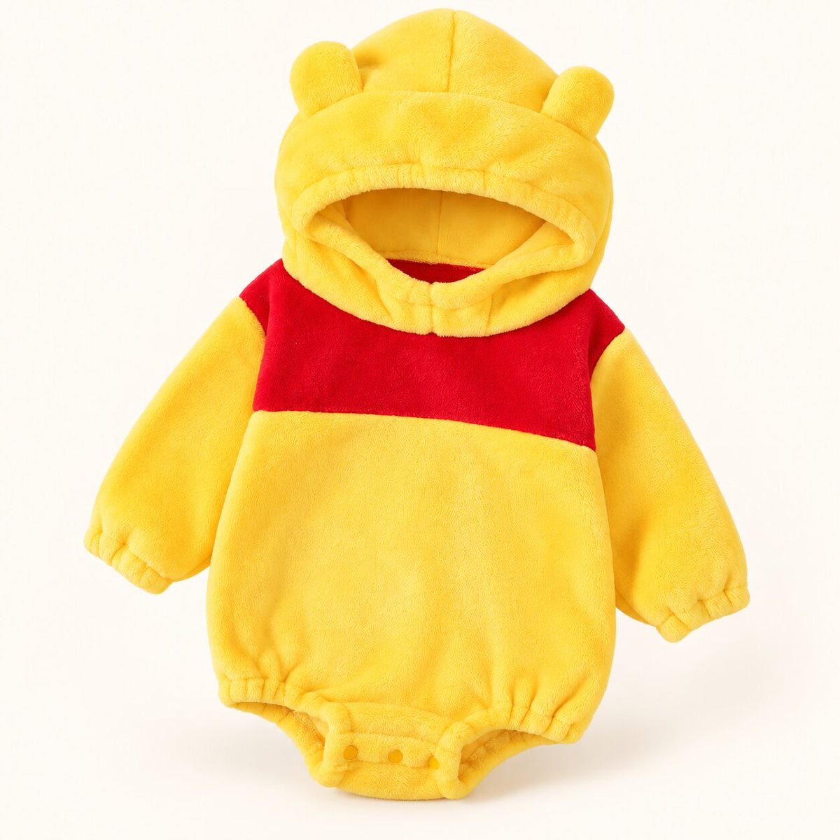 Baby Bear Inspired Hooded Romper