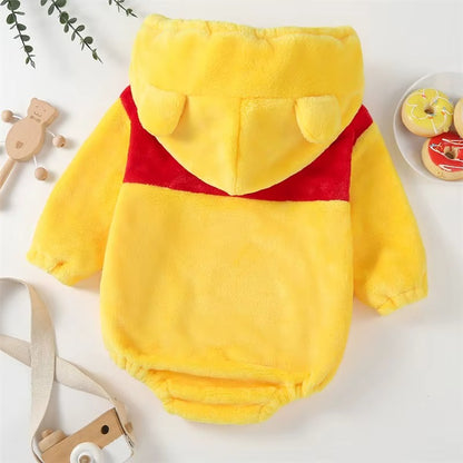 Baby Bear Inspired Hooded Romper
