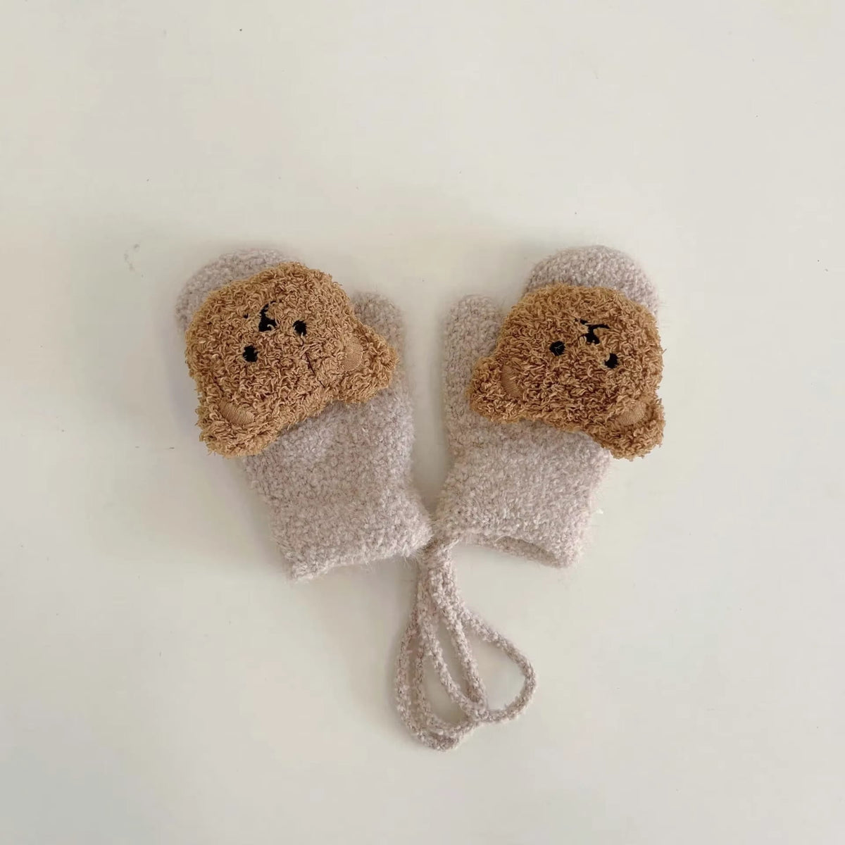 Baby Bear Knit Mittens