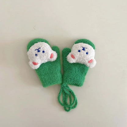 Baby Bear Knit Mittens