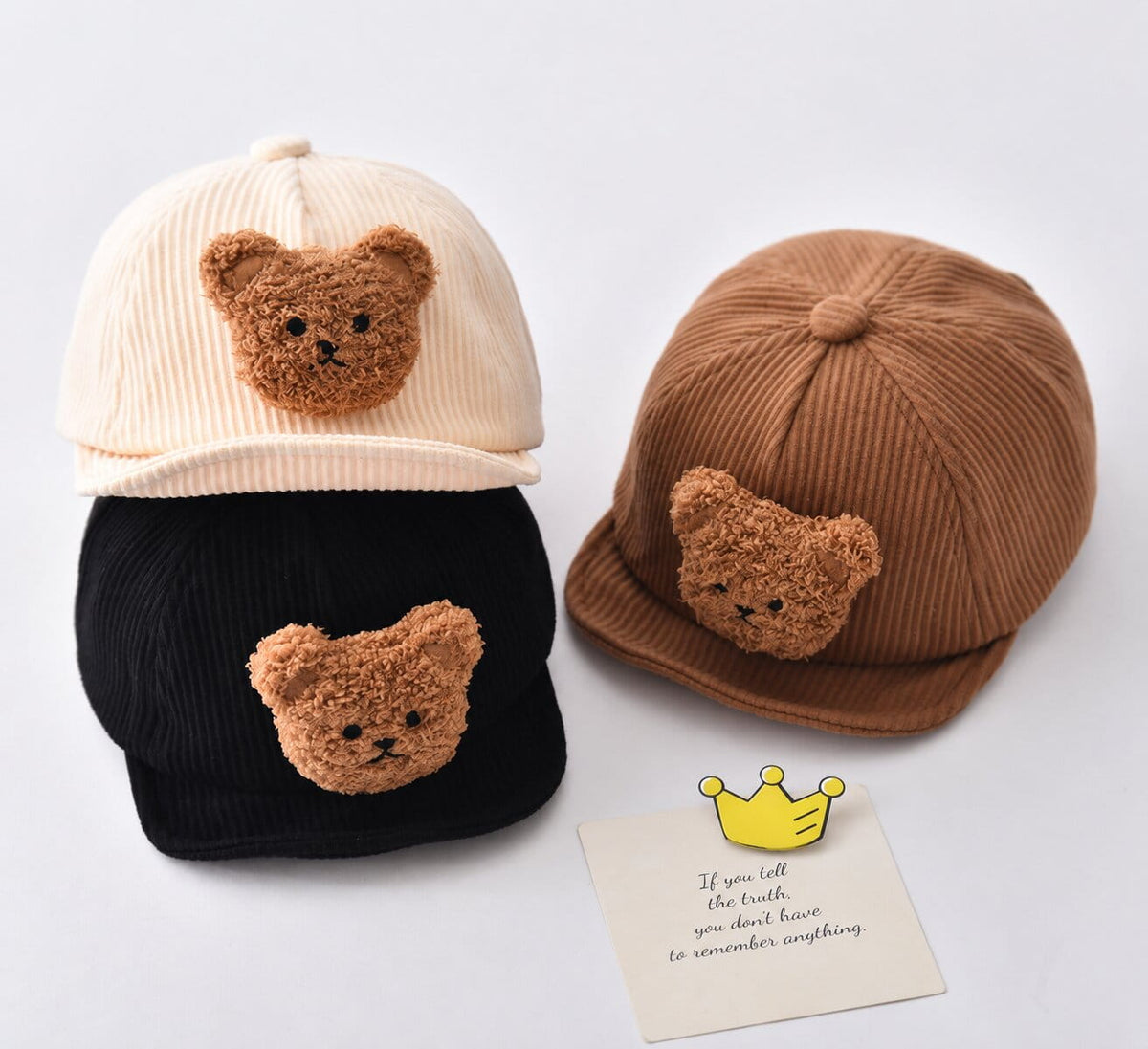 Baby Bear Patch Baseball Cap