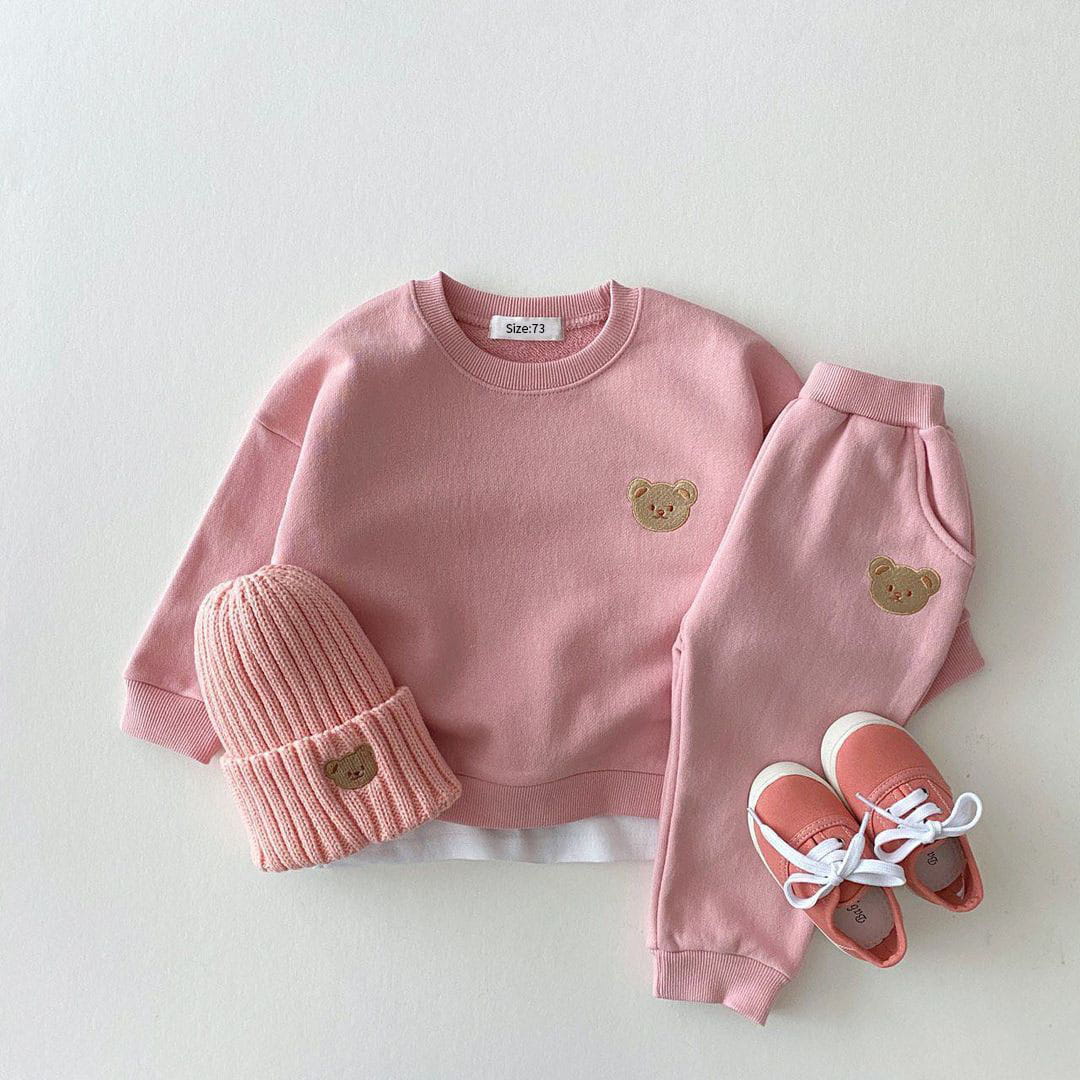 Baby Bear Sweatshirt Set – Soft 2-Piece Outfit