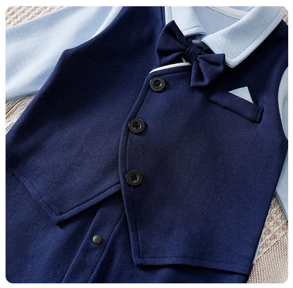 Baby Boy Gentleman Romper