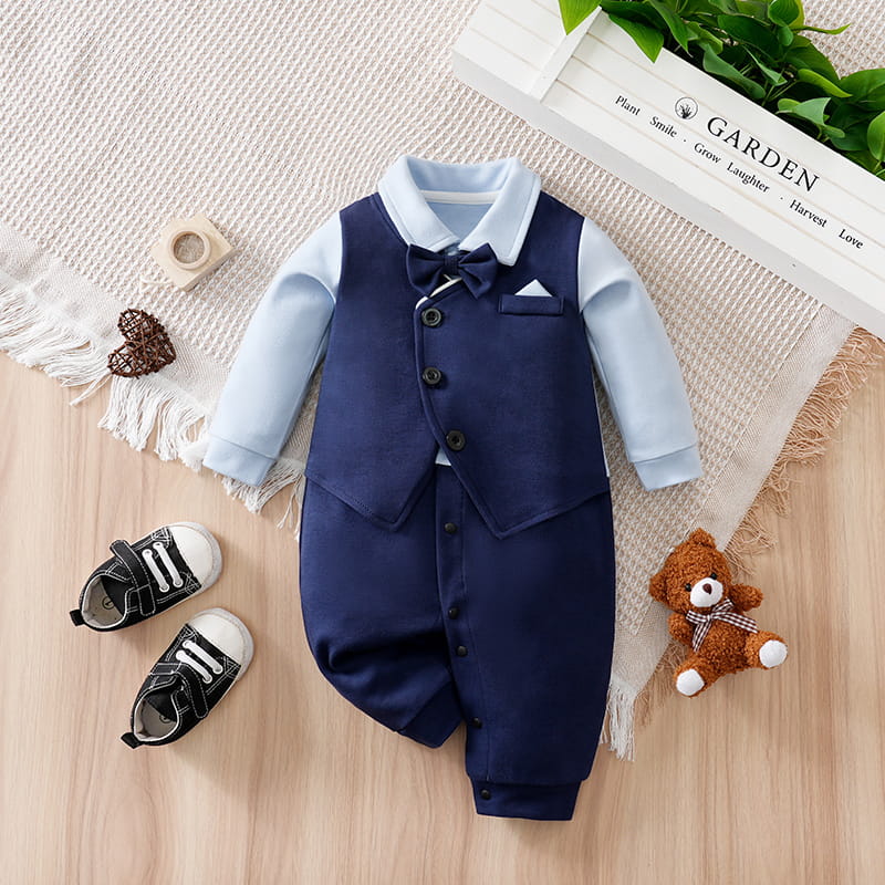 Baby Boy Gentleman Romper