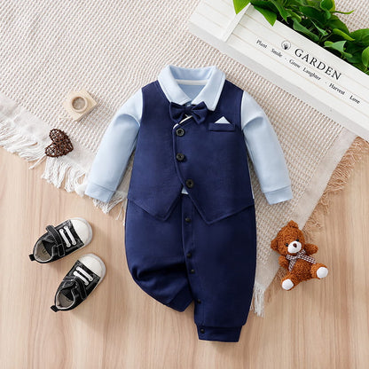 Baby Boy Gentleman Romper