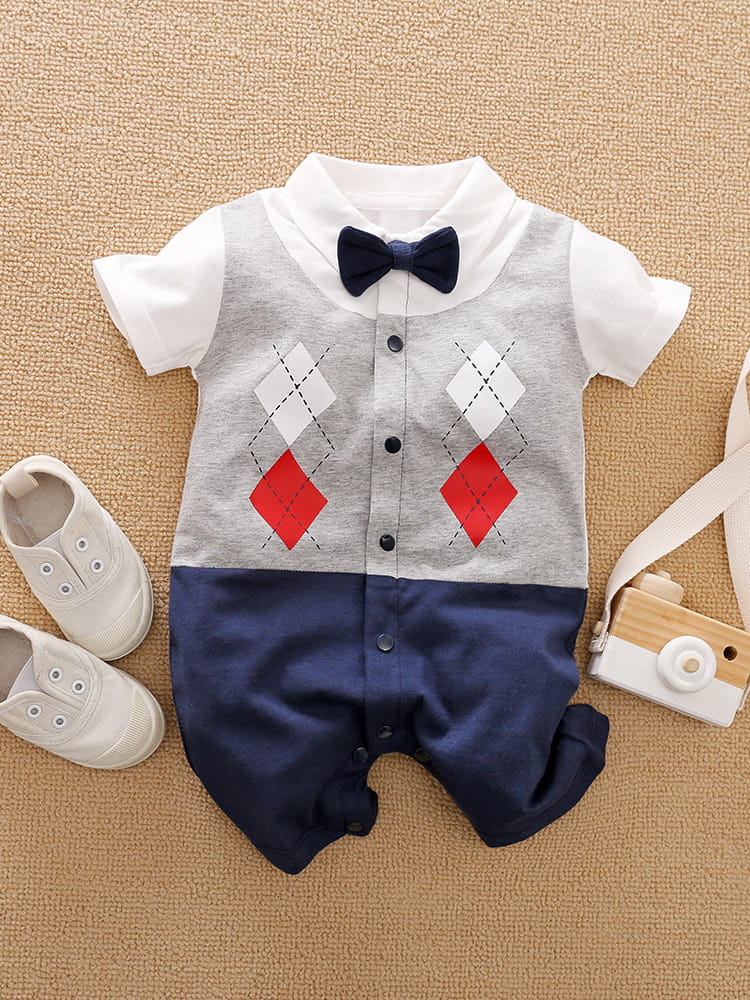 Baby Boy Gentleman Romper