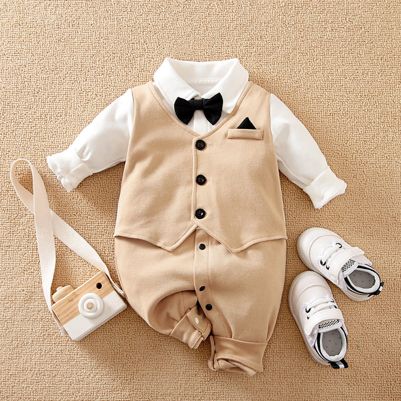 Baby Boy Gentleman Romper