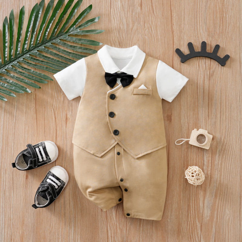 Baby Boy Gentleman Romper