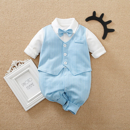 Baby Boy Gentleman Romper