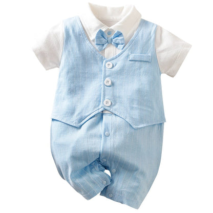 Baby Boy Gentleman Romper