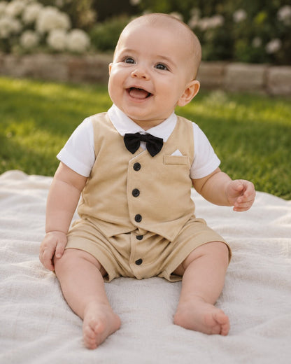 Baby Boy Gentleman Romper