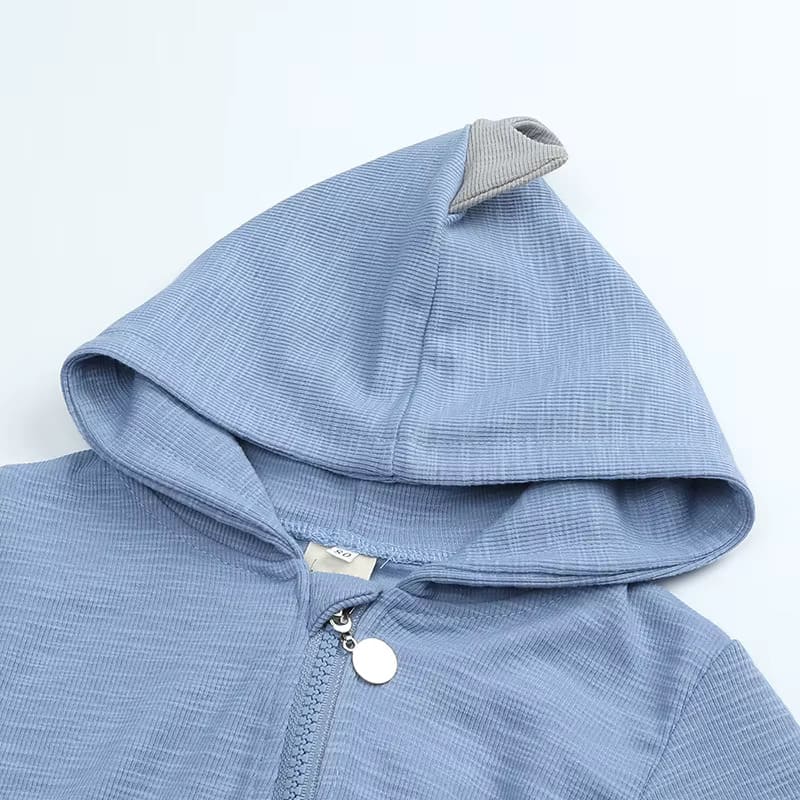 Baby Cute Dinosaur Hooded Romper