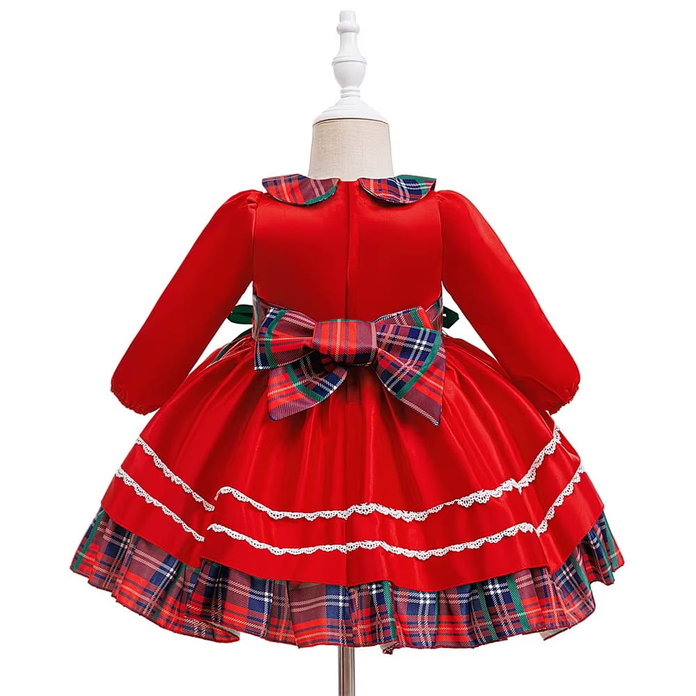 Baby Girl Christmas Plaid Dress