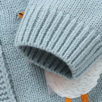 Baby Goose Knit Cardigan