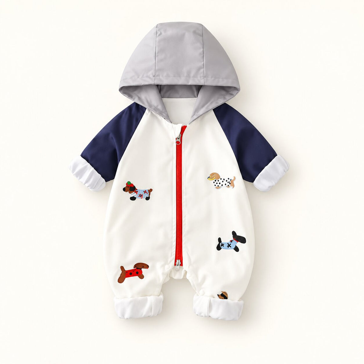 Baby Hooded Outdoor Romper