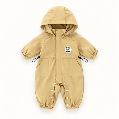Baby Hooded Outdoor Romper