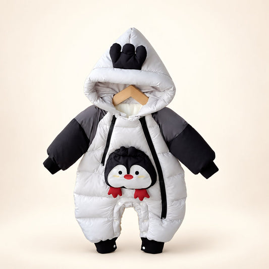 Baby Penguin Winter Romper Snowsuit